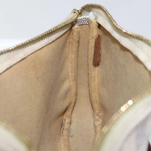 LOUIS VUITTON Damier Azur Pochette Accessoires Pouch N51986 LV Auth 143621 - Picture 12 of 16